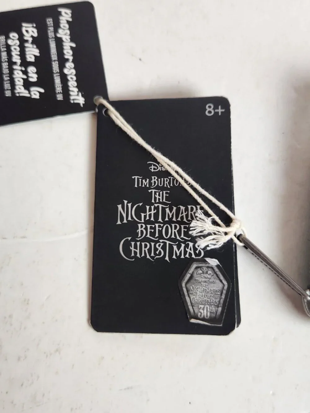 Loungefly Disney Nightmare Before Christmas Jack Sally Wallet Glow in the Dark